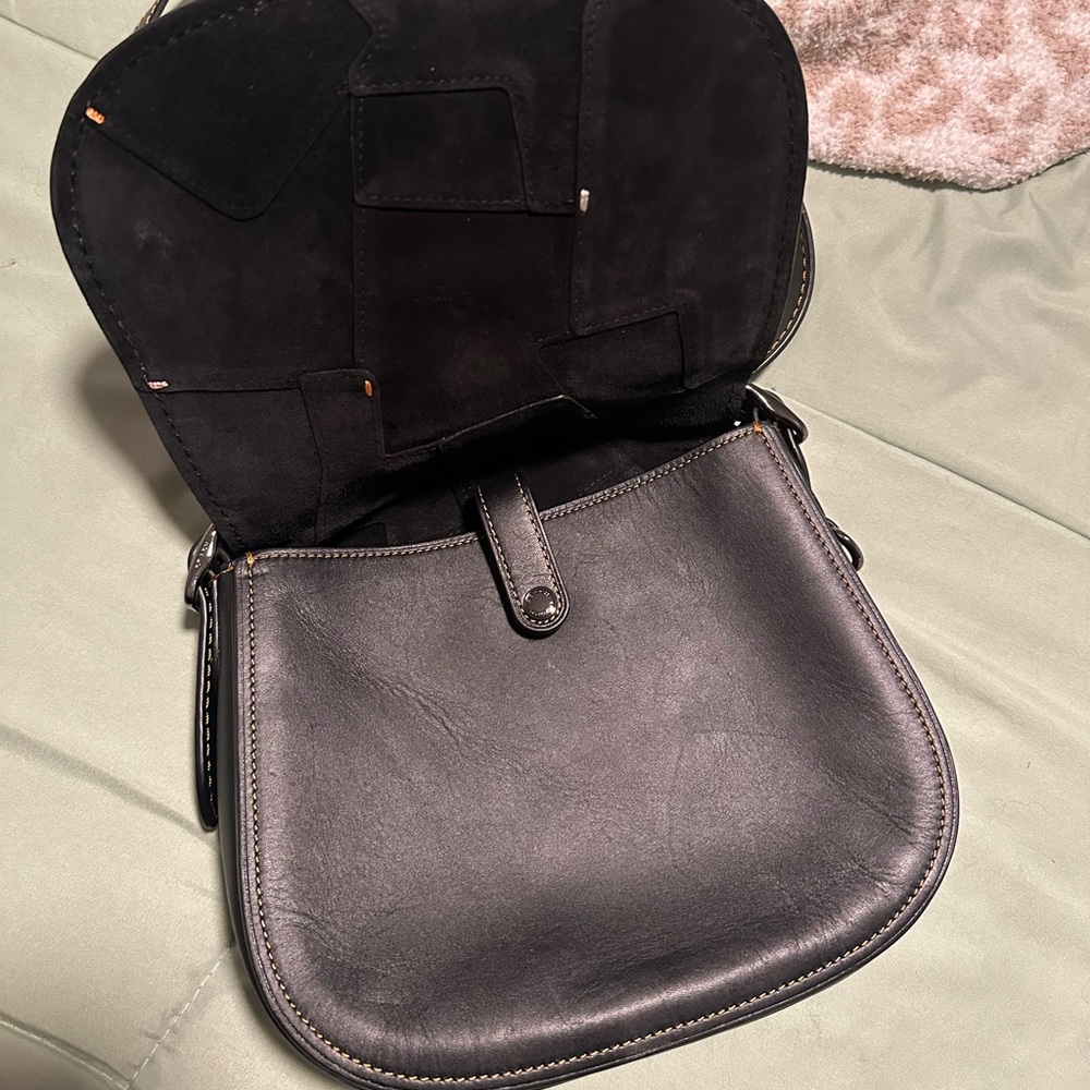 Coach 1941 Patchwork Saddlebag - image 6